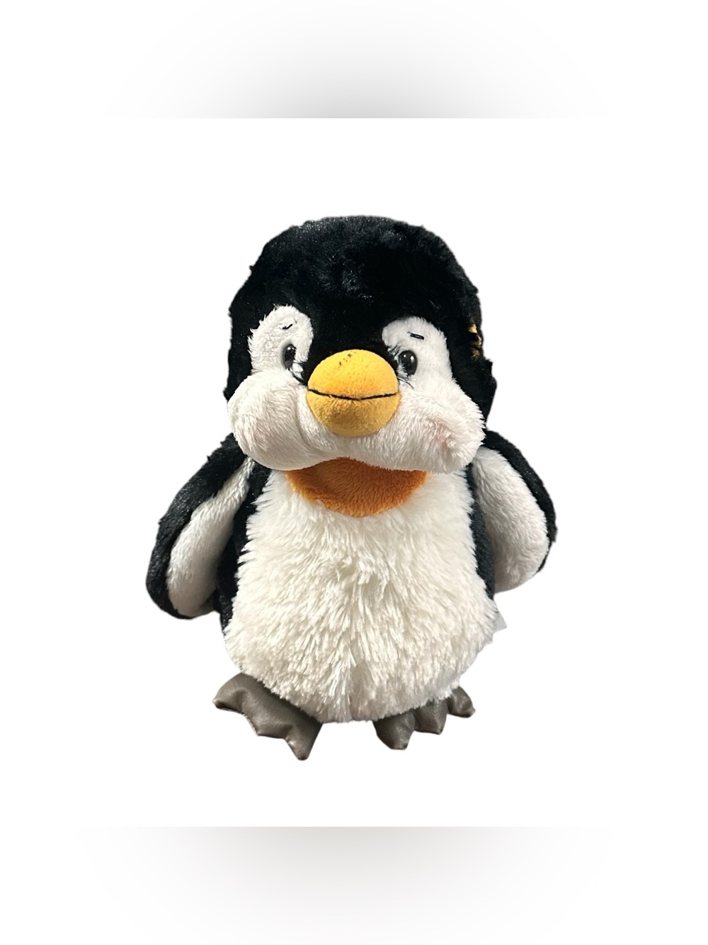 Ganz Webkinz Penguin HM132 Black White Plush No Code Retired
